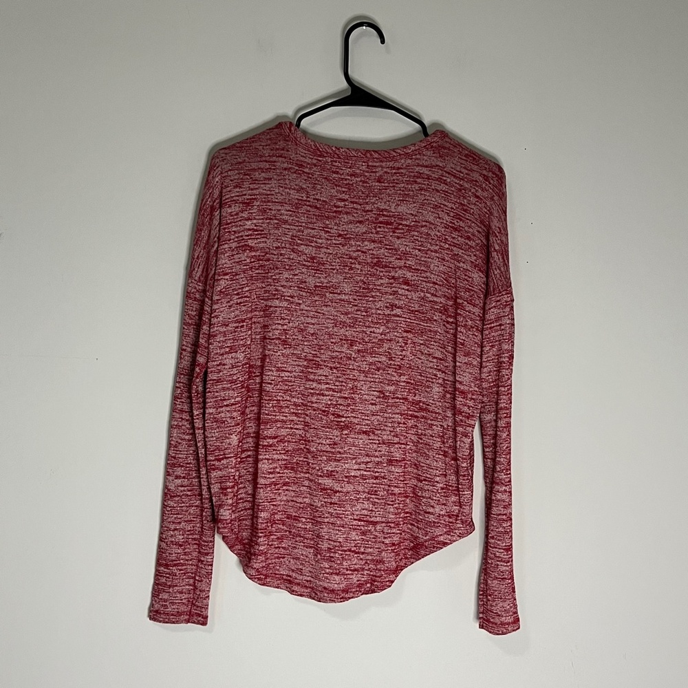 Rag & Bone New York Ruby Red Lightweight Knit Ove… - image 4